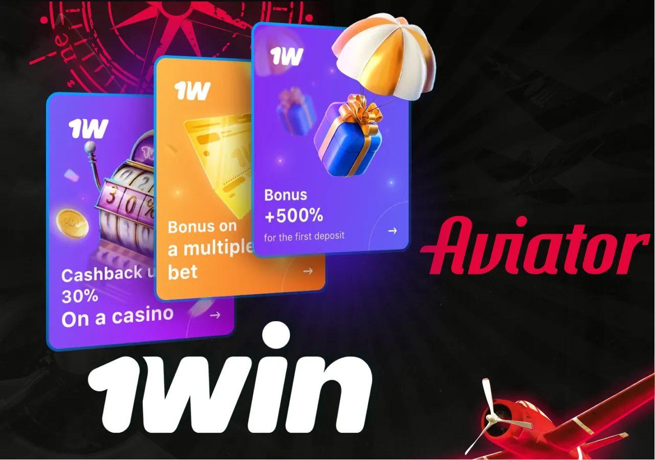 1win aviator bonuses