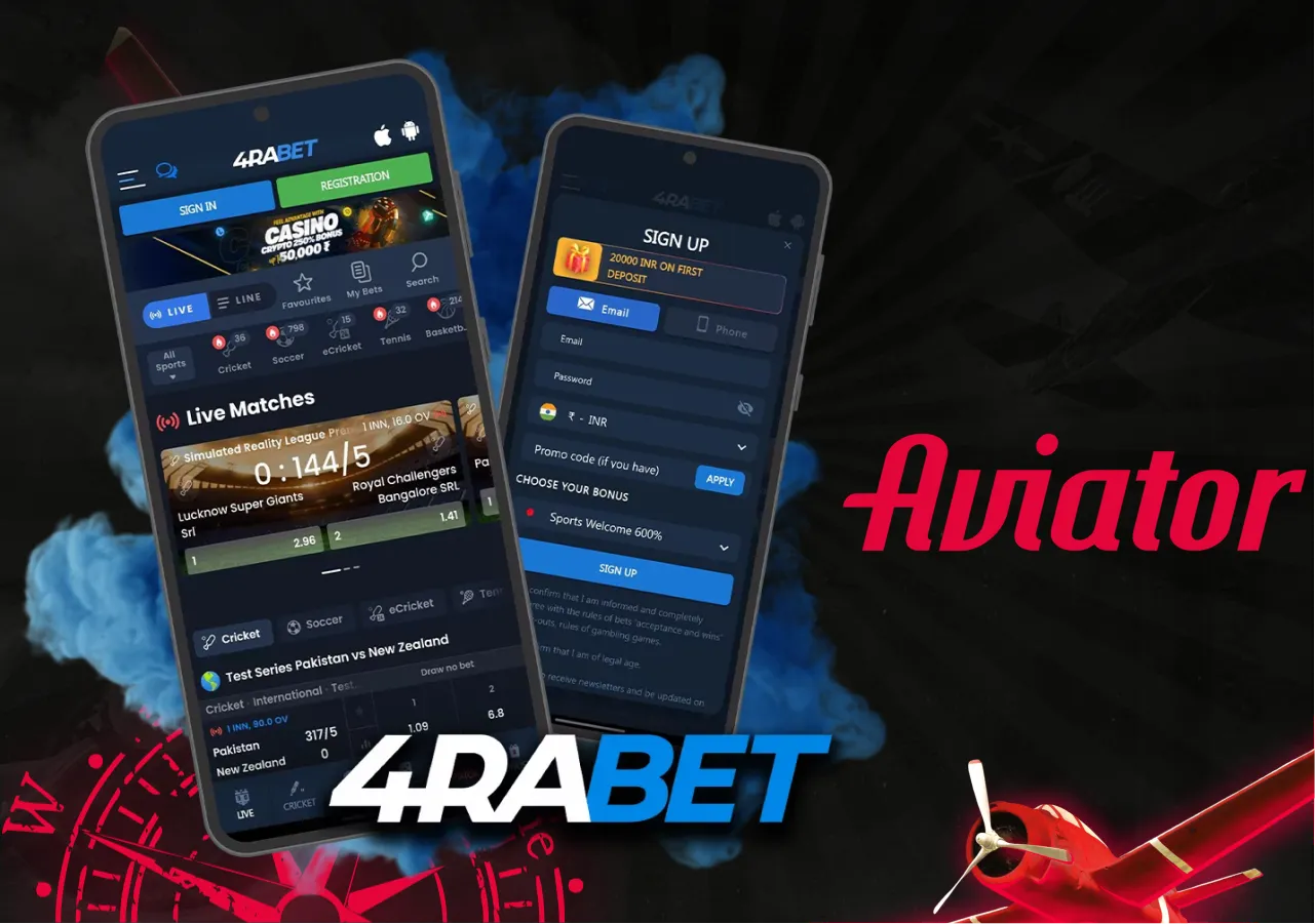 4rabet aviator app