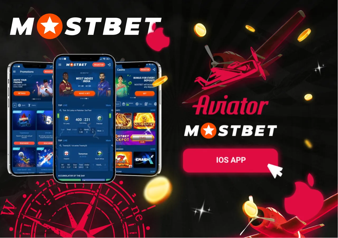 mostbet aviator app
