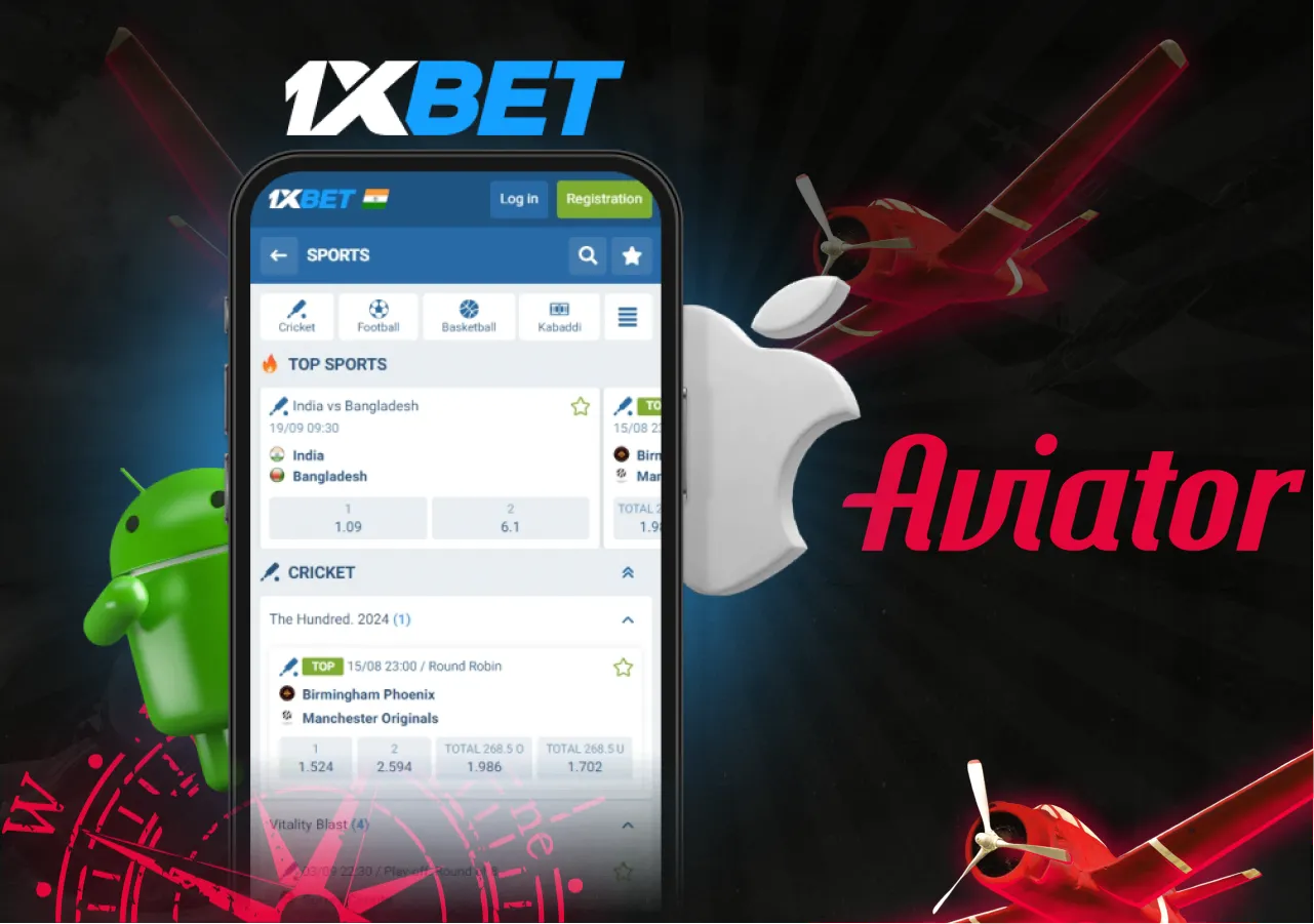 1xbet aviator game app