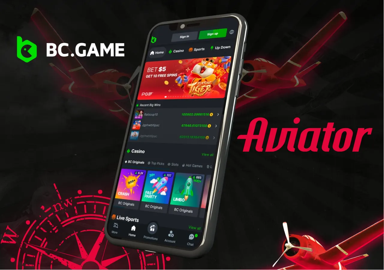 bcgame aviator game app